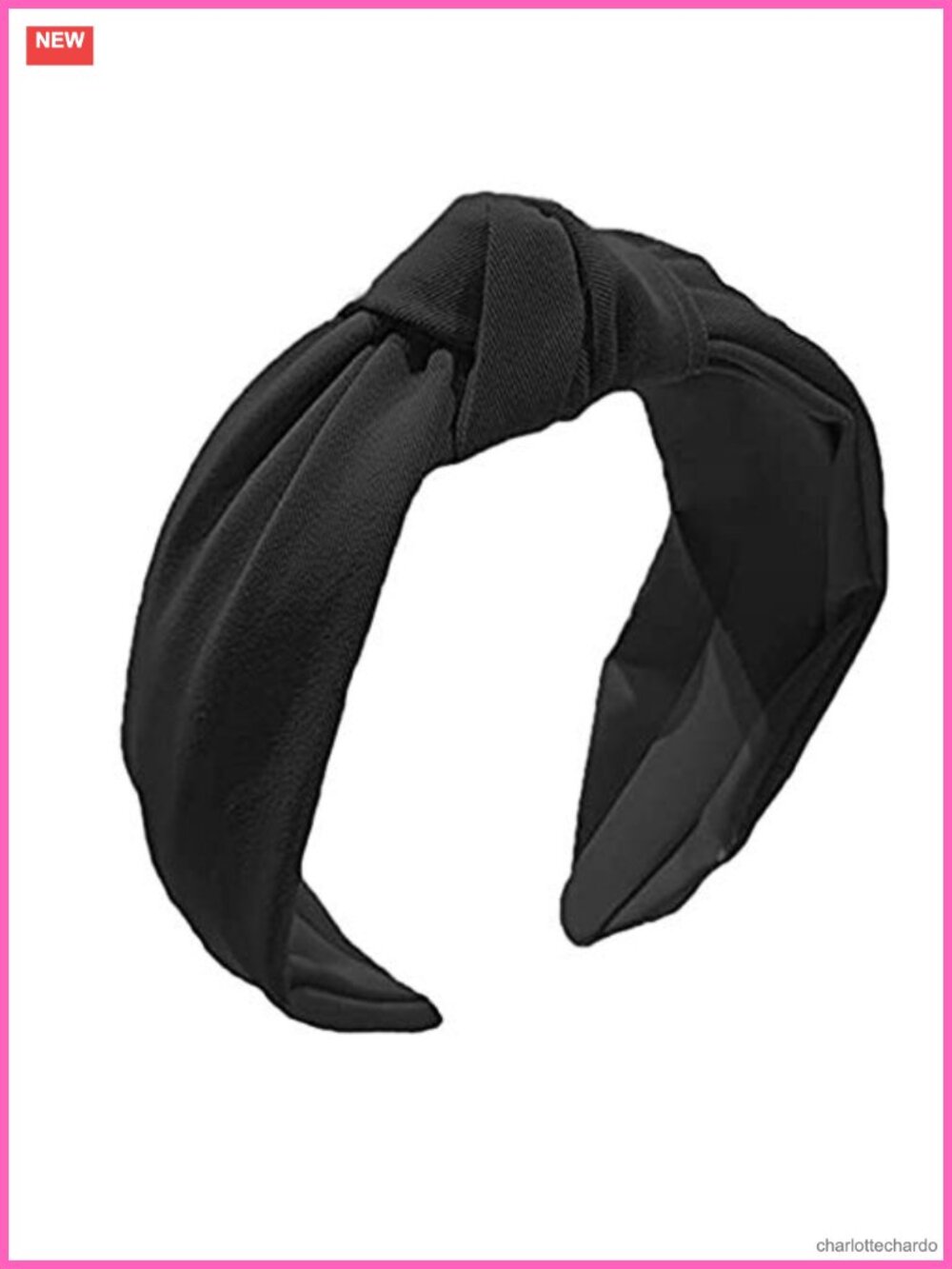Knotted Wide Headband Elastic Cloth Hair Band for Women Yoga